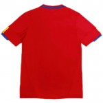Günstige Fußballtrikots Spanien 2010 Retro Heimtrikot Kurzarm